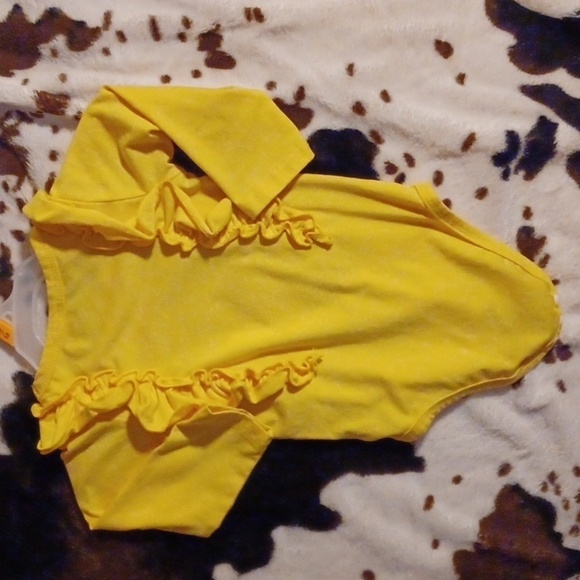 MOMMAS GIRL, YELLOW SIZE 100, EQUAL TO 3T, WITH CUTE FLORAL PAN… - Picture 3 of 7